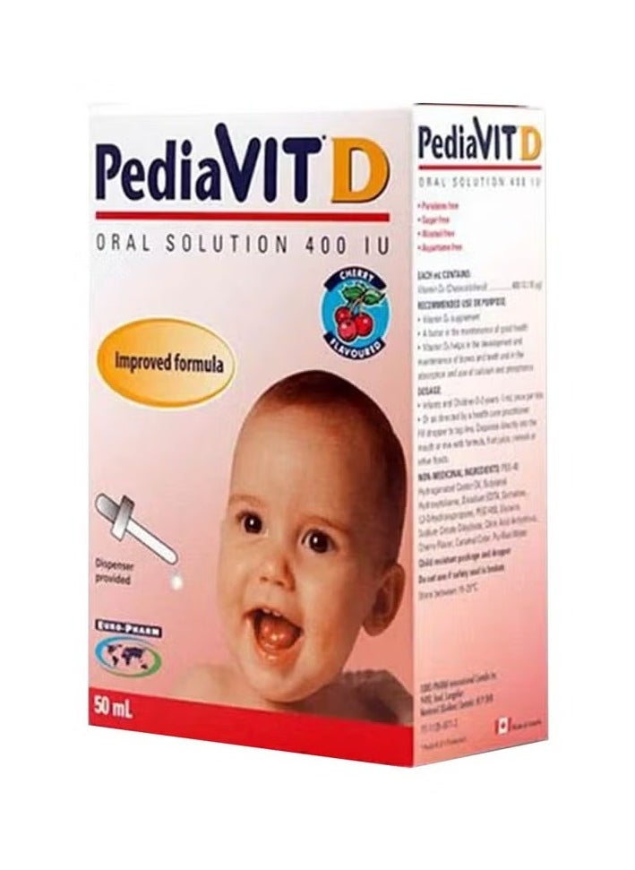 PediaVit - Pediavit D Drops 50ML - Image 1