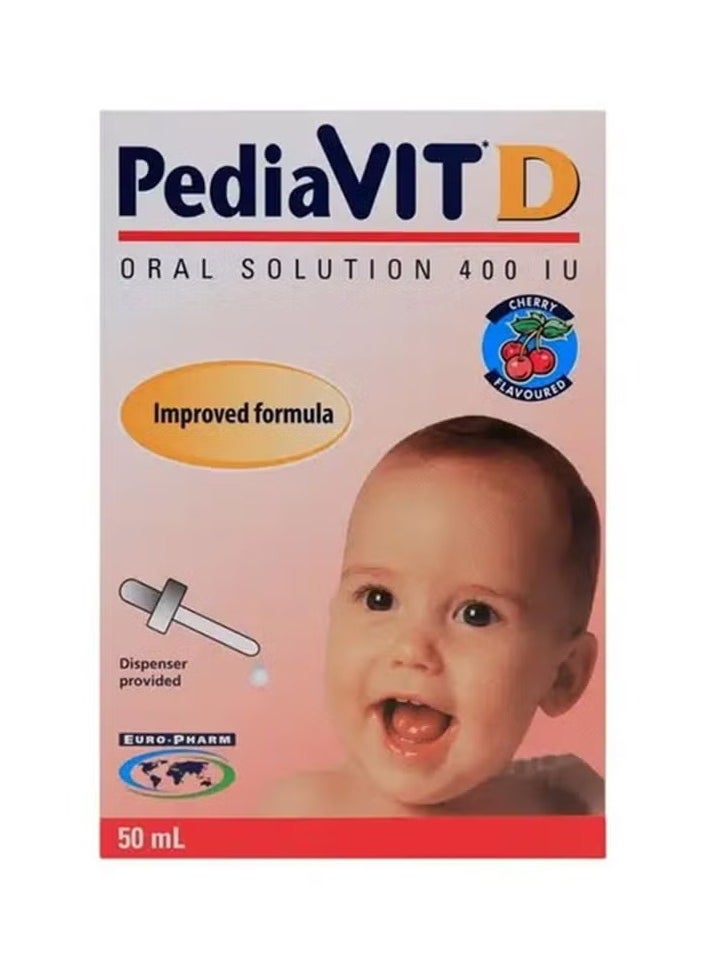 PediaVit - Pediavit D Drops 50ML - Image 1
