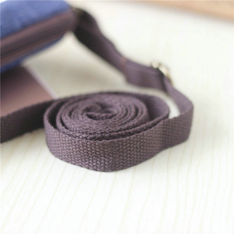 New Denim 6.5 Inch Large Screen Diagonal Mobile Phone Bag Men And Women Denim Mobile Phone Bag Support A Generation Of Hair - Image 4