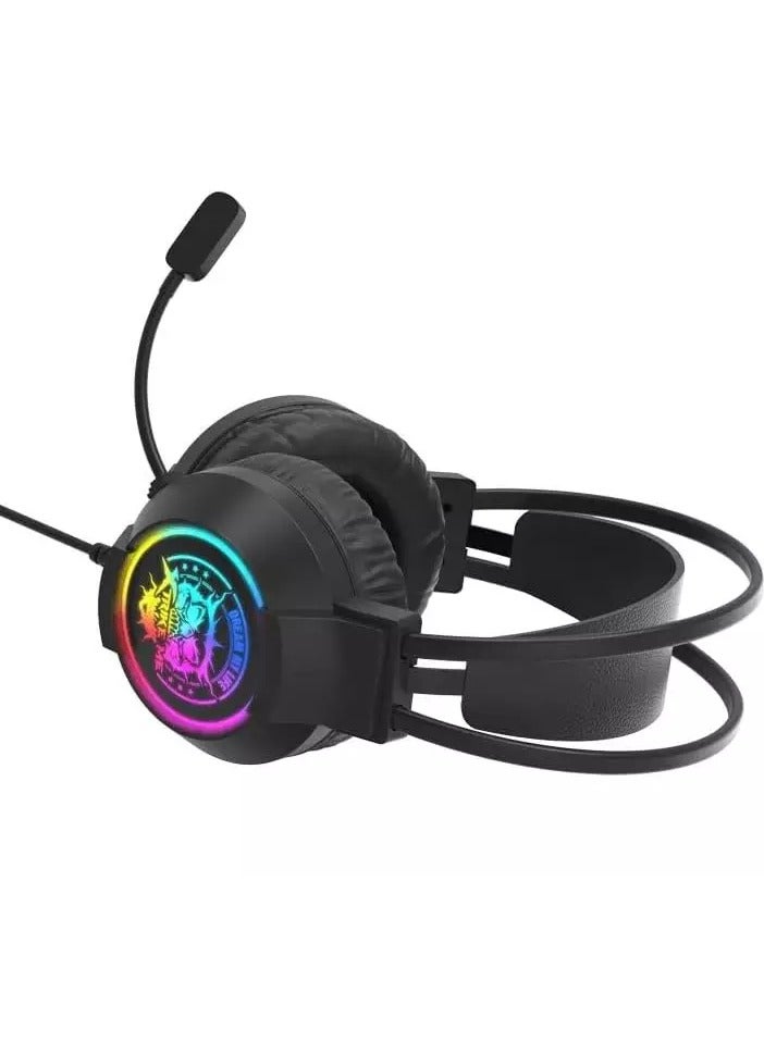 سماعة ألعاب GH416 USB RGB - صوت محيطي 7.1