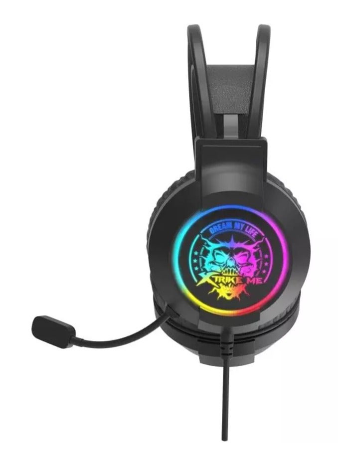 سماعة ألعاب GH416 USB RGB - صوت محيطي 7.1