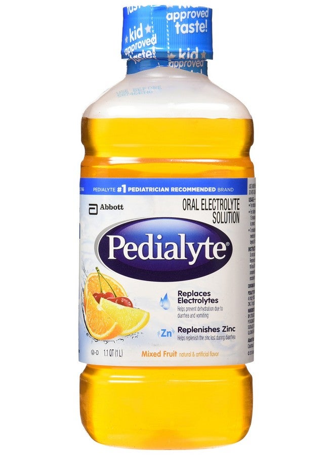 Pedialyte محلول إلكتروليت فموي بيداليتي - فواكه - 1 لتر - Image 1