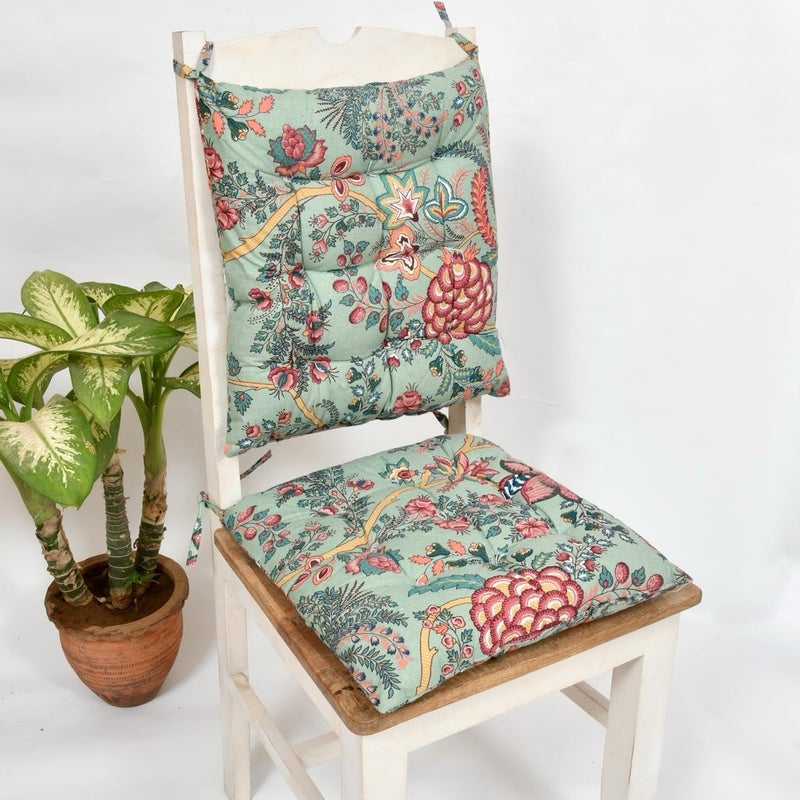 Welfic Chair Pad Seat Cushion Indoor Outdoor Dining Home Office Garden Decor Set of 2 - Image 1