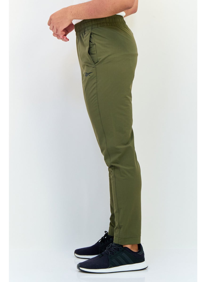 Reebok Men Sportwear Fit Training Track Pant, Dark Olive  - Image 4