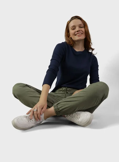 American Eagle Crew Neck Knitted T-Shirt