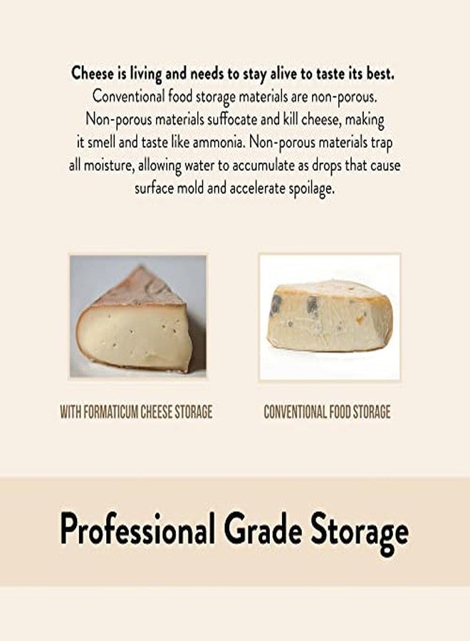 Formaticum - 15-Pack Cheese Storage Bags - 6.25 x 11 Wax Paper Bags to Keep Cheese or Charcuterie Fresh - Professional Grade Cheese Paper for Wrapping Cheese - Porous Brown Paper Bags From France - Image 5