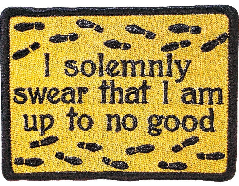 AtaBoy Harry Potter Patch Solemnly Swear Iron On Patches  Harry Potter Gifts  Merchandise
