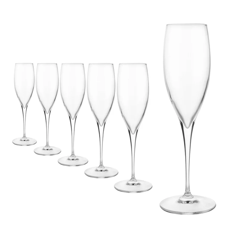Simply Kitchen  Set Of 6 Champagne Flutes 26 Cl  | Best Price UAE