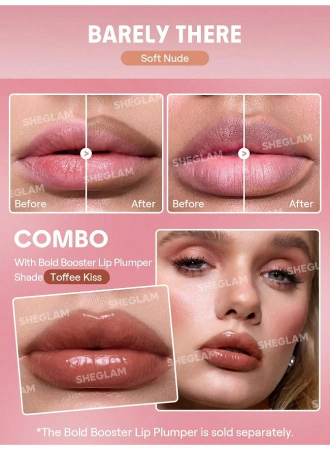 SHEGLAM Sheglam Bold Booster Plumping Lip Liner 0.2 g -Barely There