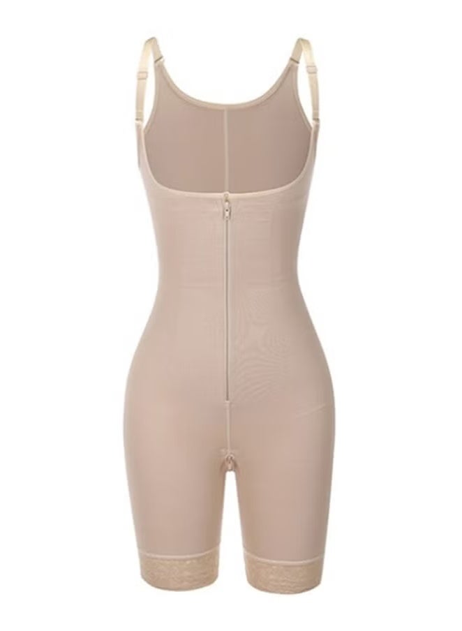 جورفنت كورسيه مرفوع كامل الجسم يومياً للنساء، مدرب خصر، ملابس داخلية لتشكيل الجسم مع سحاب - Image 1