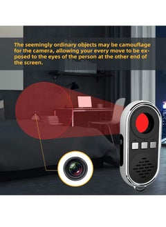 SYOSI Hidden Camera Detectors with Alarm Mini Camera Detector Spy Camera Finder Spy Camera Detector Hidden Camera Finder for Home Office Hotel Bathroom Gifts for Woman Men  - Image 2