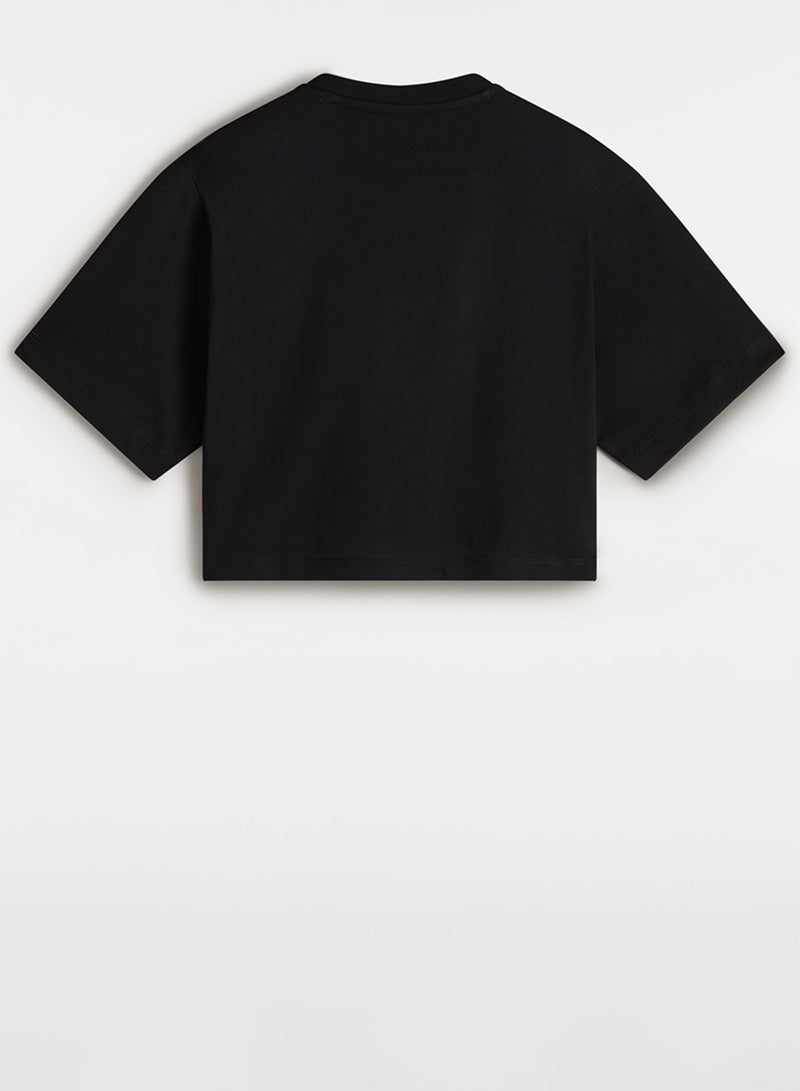 فانز تيشيرت أطفال بقصة مريحة بطبعة طيور - Image 2