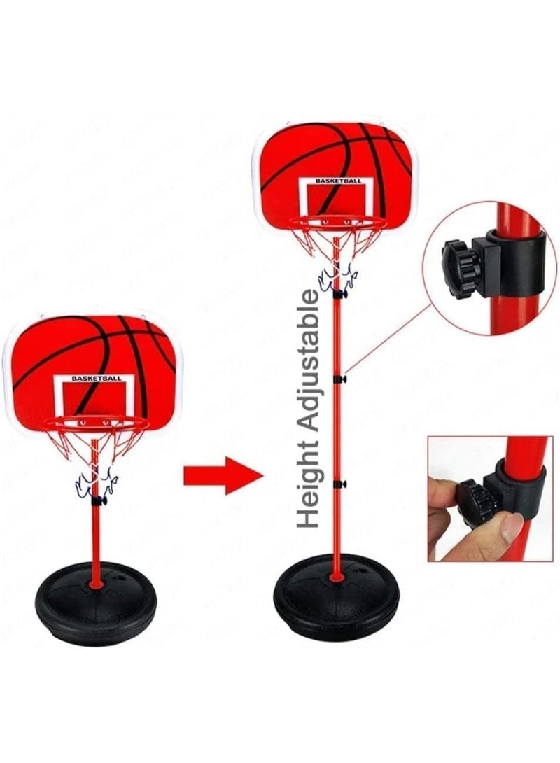 JscubeR Kids Basketball Board with Stand – Indoor & Outdoor Game Hoop Set (Adjustable) - Image 5
