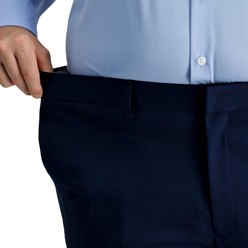 Haggar Men's Big and Tall Premium Tailored Fit Suit Separate, Blue BT-Pant, 44W x 30L - Image 2