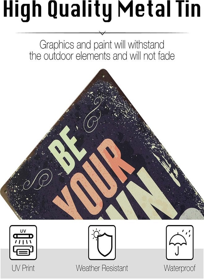 STORE 2508 Store2508 Vintage Metal Tin Sign Poster-Be Your Own Hero 30x20 Cm - Image 3