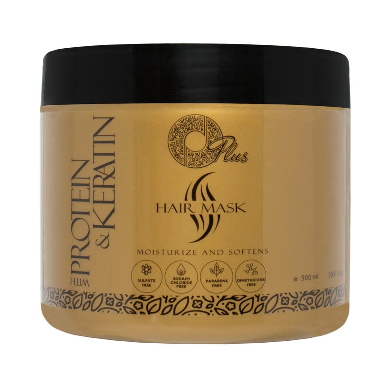 Oplus Keratin Hair Mask and Bath Oil - 500ml - Image 1