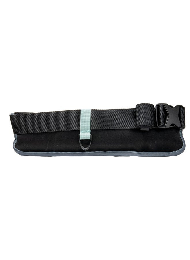 BLUESTORM Cirro 16 Manual Inflatable Belt Pack for Adults | US Coast Guard (USCG) Approved Life Jacket Waist Belt PFD for SUP Paddleboarding, Fishing & Kayaking (Teal) - Image 2