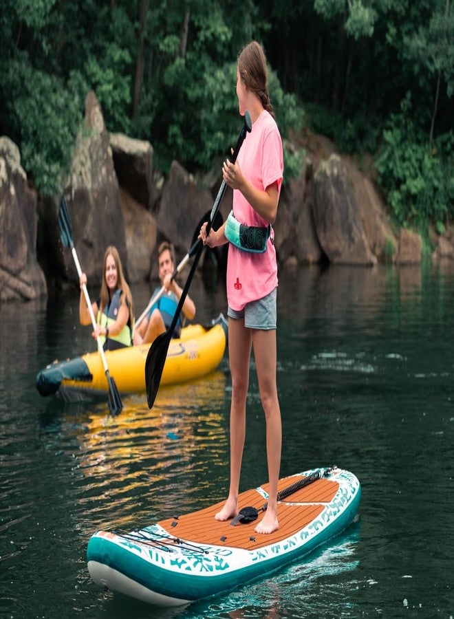 BLUESTORM Cirro 16 Manual Inflatable Belt Pack for Adults | US Coast Guard (USCG) Approved Life Jacket Waist Belt PFD for SUP Paddleboarding, Fishing & Kayaking (Teal) - Image 3