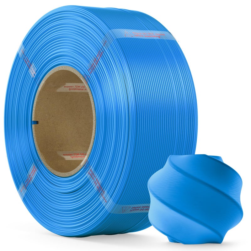 MarsWork PLA Filament 175mm PLA 3D Printer FilamentRefill1kg Refill for Reusable Spools22lbsPremium Quality 3D Printing Filament for Bambu lab 3D PrintersCyan