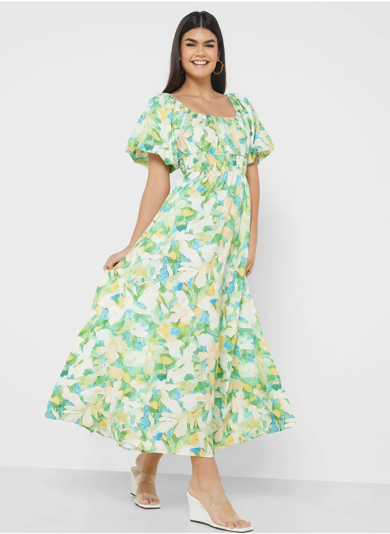 ELLA Floral Print Dress