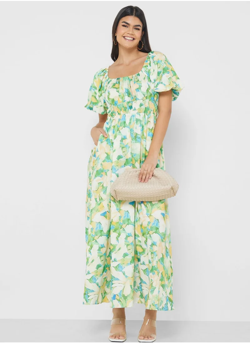 ELLA Floral Print Dress