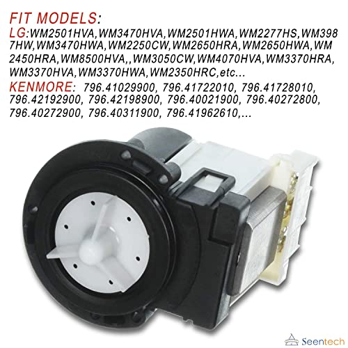 Seentech 4681EA2001T Washer Drain Pump Motor Exact Fit for Kenmore & LG washer drain pump by Seentech - Replaces Part Numbers AP5328388, 2003273, 4681EA2001D, 4681EA2001N, 4681EA1007G and More - Image 4