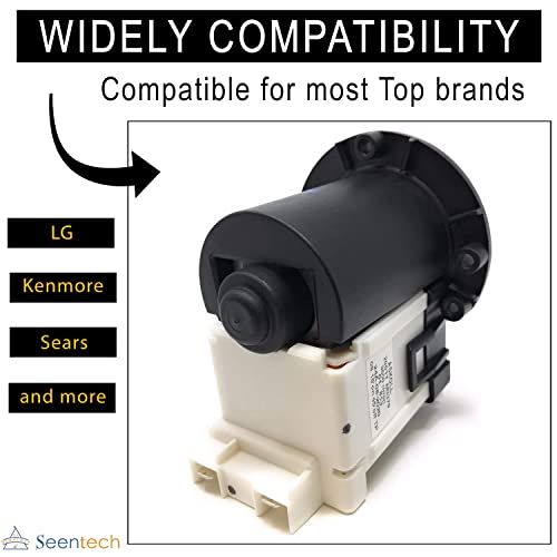 Seentech 4681EA2001T Washer Drain Pump Motor Exact Fit for Kenmore & LG washer drain pump by Seentech - Replaces Part Numbers AP5328388, 2003273, 4681EA2001D, 4681EA2001N, 4681EA1007G and More - Image 3