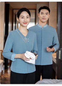 KUYING New Summer Cleaner Work Clothes  - Image 3