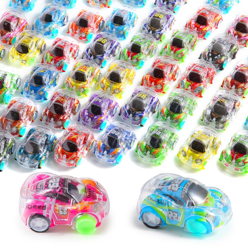 Benzem 50 Pcs Mini Pull Back Cars Set, Pull Back Racing Vehicles for Kids Toddlers, Bulk Toys Party Favors Treasure Box, Classroom Prizes, Pinata Fillers,Goodie Bag Stuffers for Boys Girls - Image 1