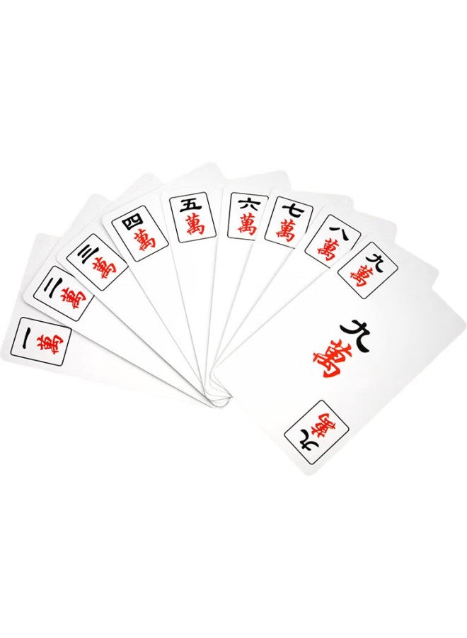 AAA A Playing Cards, Mahjong Cards, Aaa Playing Cards, Frosted Entertainment Travel Playing Cards, Mahjong Cards, 5 Decks, One Deck With 144 Cards - Image 3