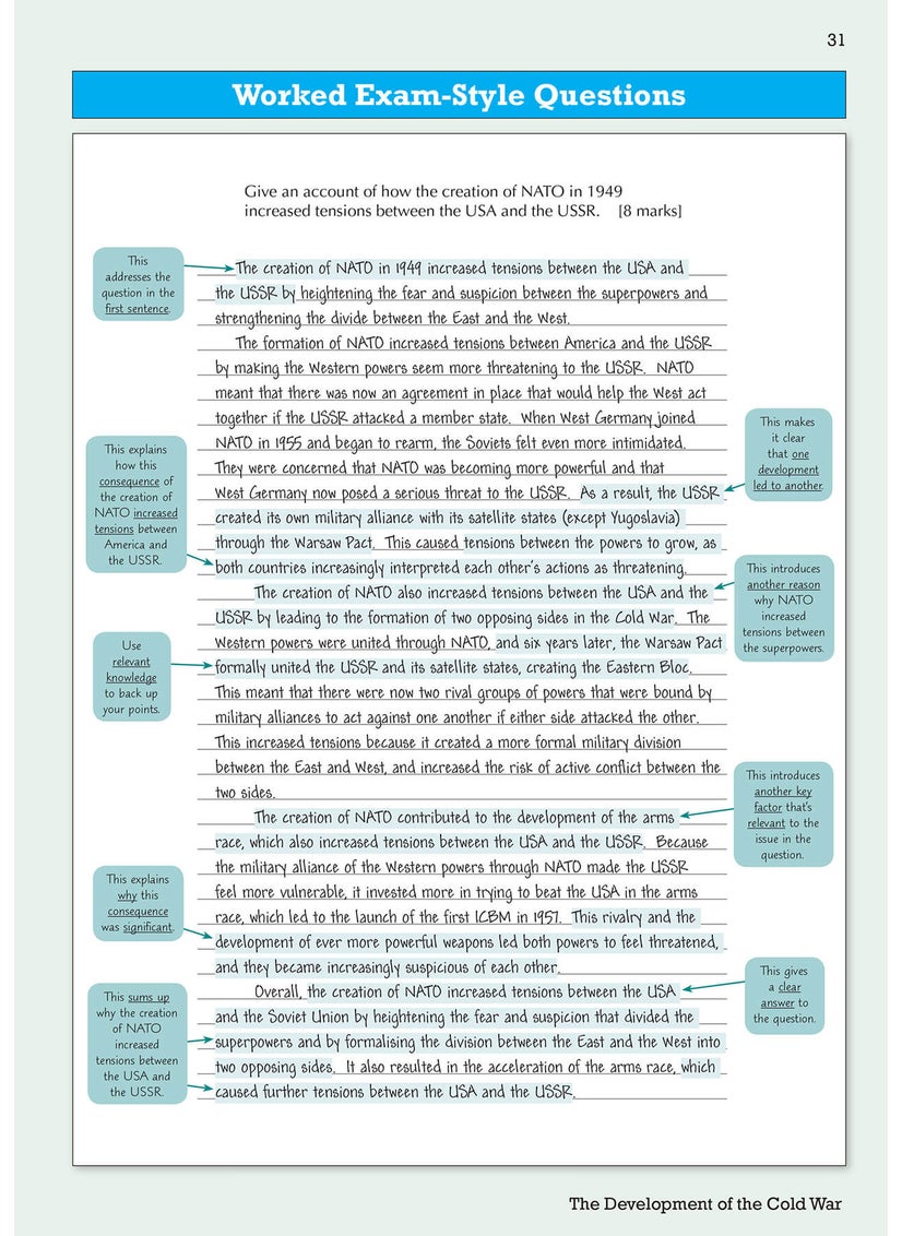 null - GCSE History AQA Topic Revision Guide - Conflict and Tension Between East and West, 1945-1972 - Image 1