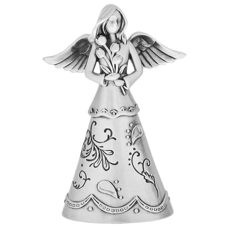 Angel of Caregivers  Faithful Angels Pewter Angel Figurine  In Gift Box