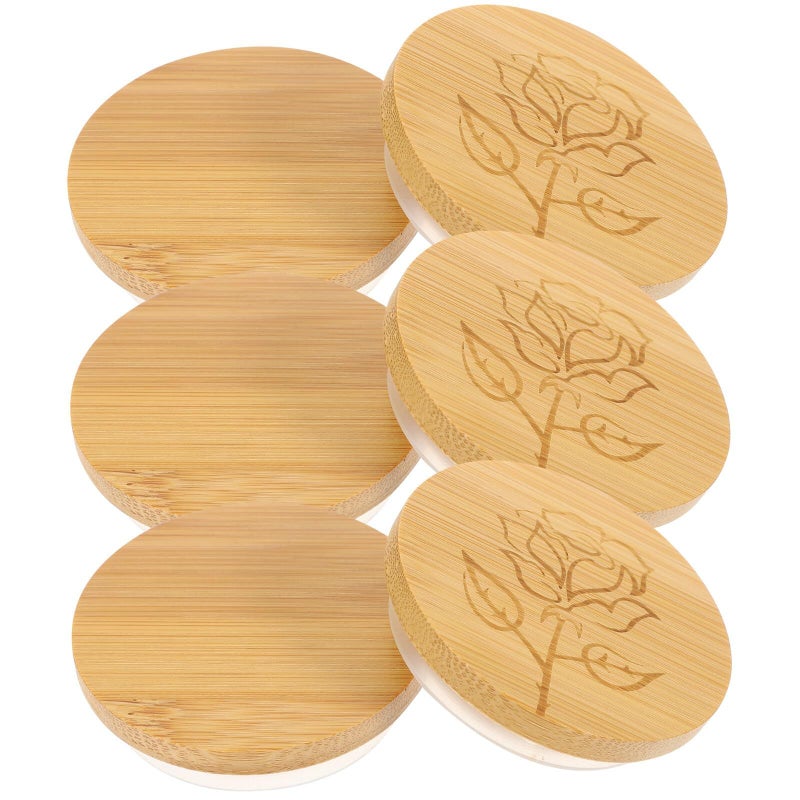 Reusable 68mm Jar Lids for Glass Bottles Airtight Sealing Covers for Kitchen Storage - Image 2