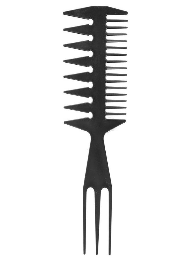 Walfront Art Tool Comb, Multi-function Double-sided Plastic Three-in-one Water Extension Painting Comb - Image 1
