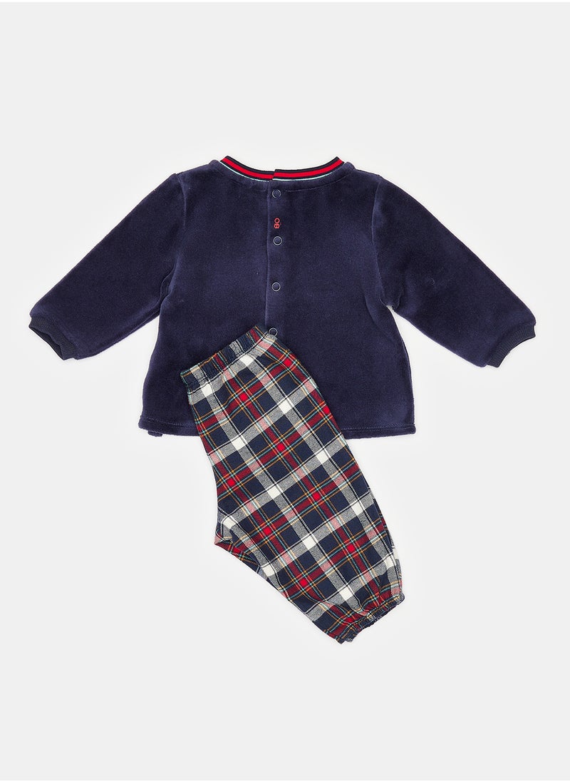 OBAIBI Blue Pyjama Set for Boys  - Image 2
