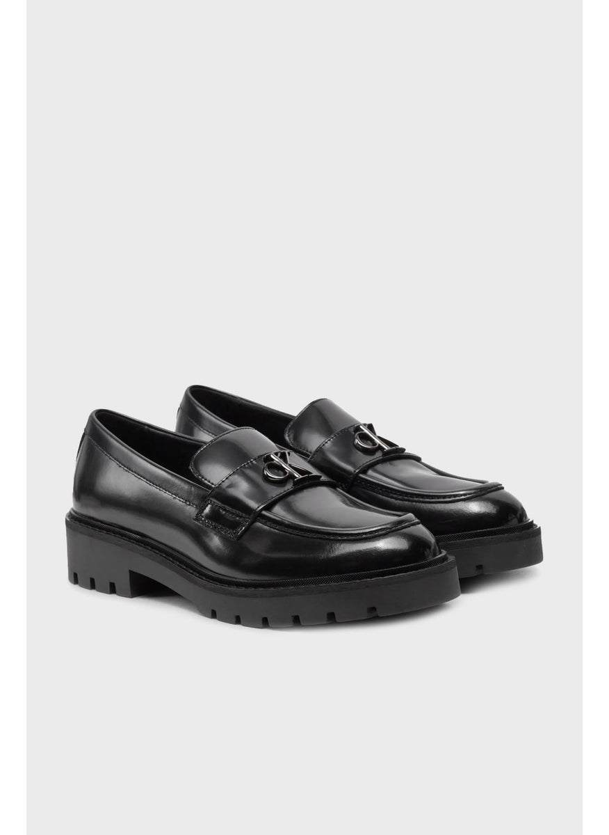 Calvin Klein Jewel - Calvin Klein Logo Leather Loafer Shoes YW0YW015030GT Women's Shoes YW0YW01503 0gt - Image 1