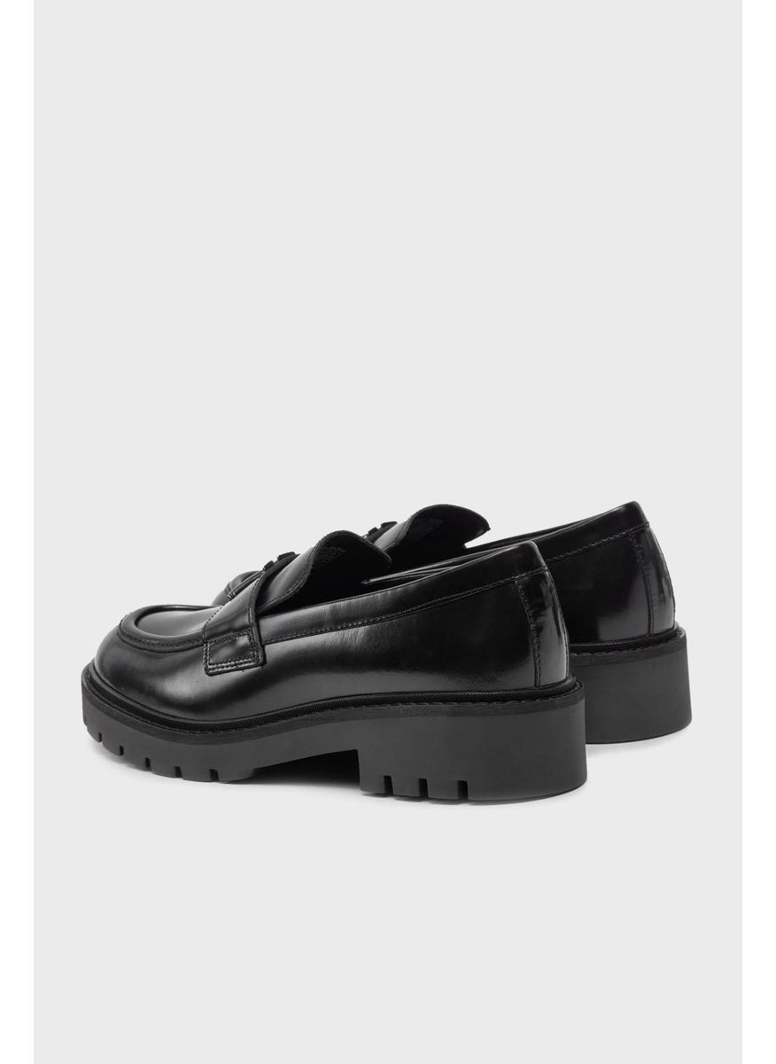 Calvin Klein Jewel - Calvin Klein Logo Leather Loafer Shoes YW0YW015030GT Women's Shoes YW0YW01503 0gt - Image 1