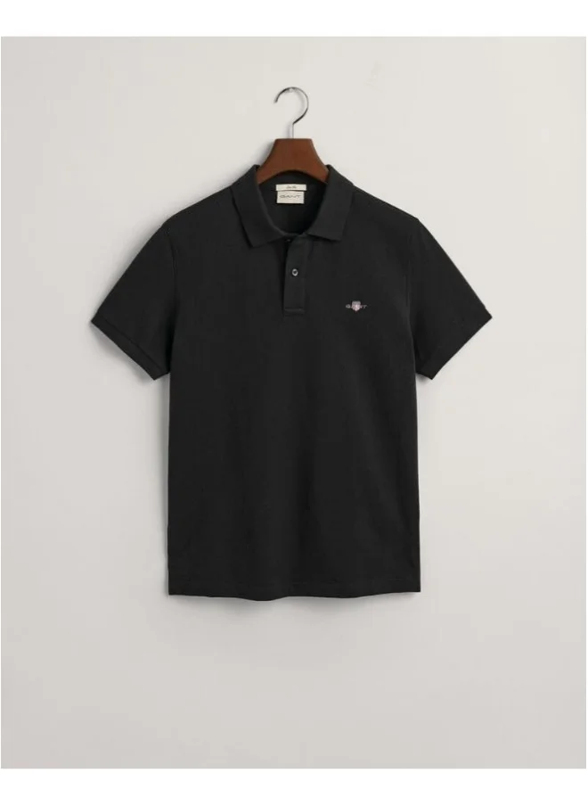 غانت Gant Slim Fit Shield Piqué Polo Shirt