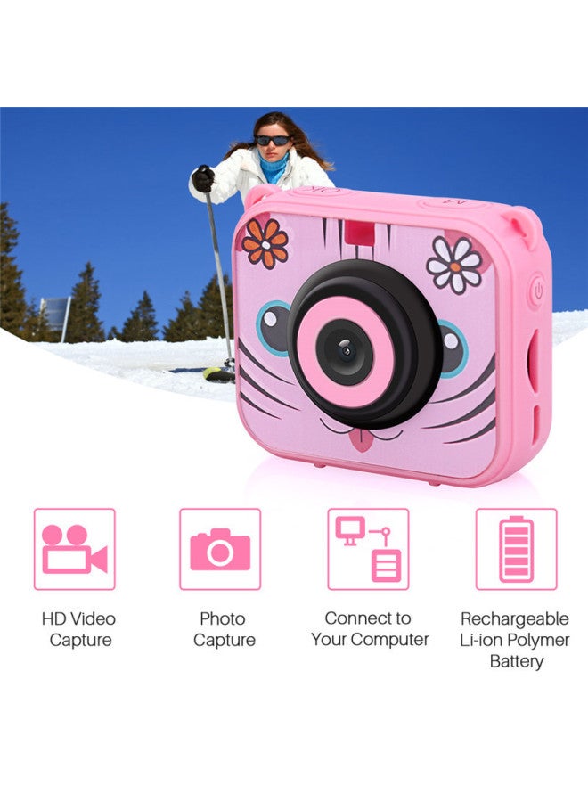 Generic Kids Camera Sports Camera 1080p HD Drop-proof Waterproof Holiday Gift Mini Sports Camera-Body Color:G20B Blue (standard)  - Image 4