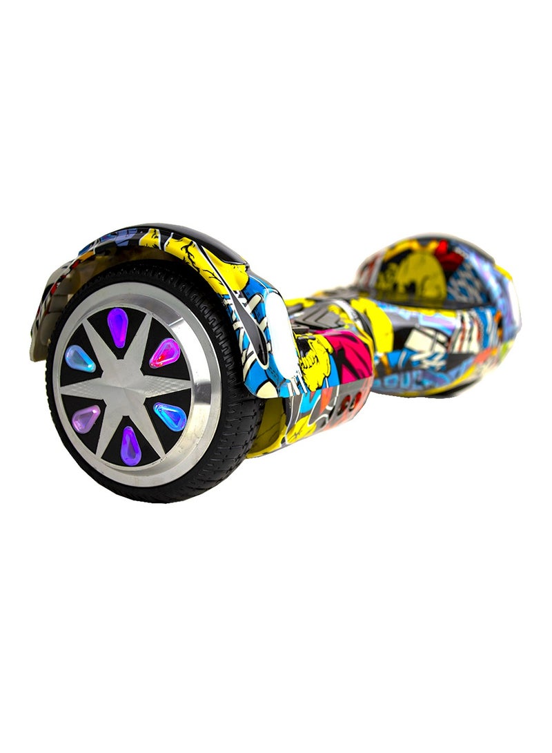 Smaart Colorful Joker Smart Balance Hoverboard with Bluetooth 6.5 inch - A3-CCAL - Image 2