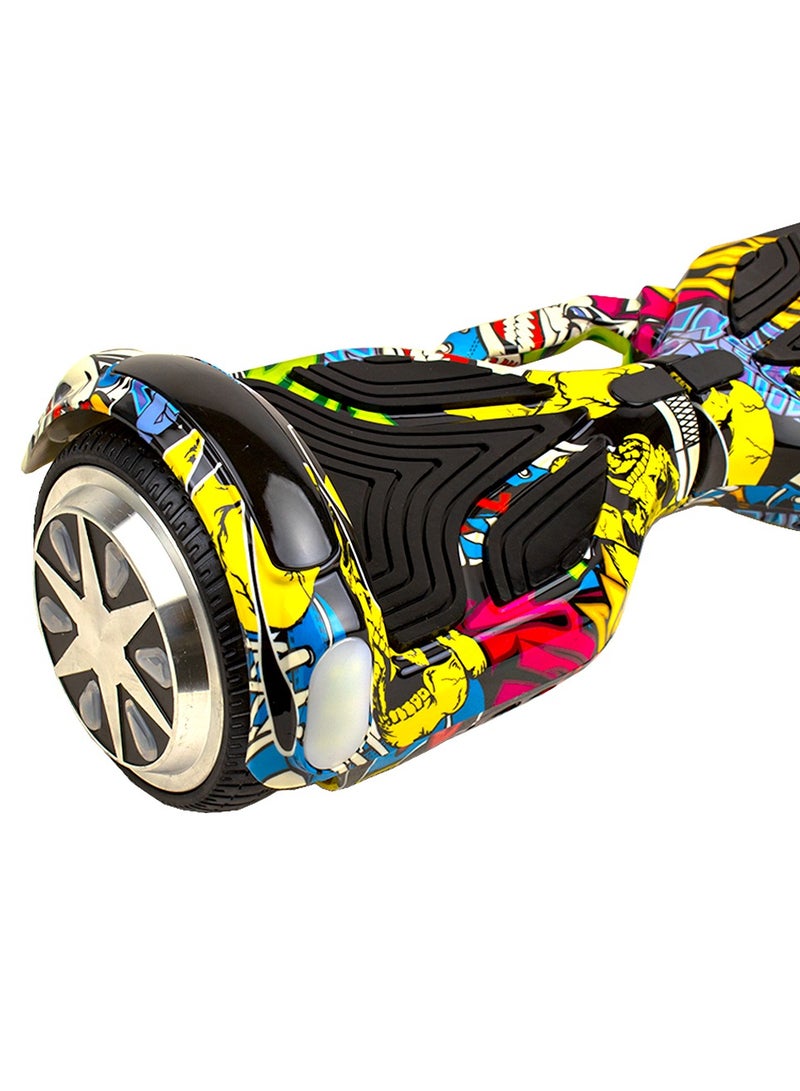 Smaart Colorful Joker Smart Balance Hoverboard with Bluetooth 6.5 inch - A3-CCAL - Image 3