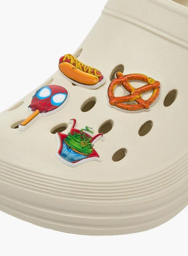 Marvel BEIGE Boys Avengers Detail School Clogs With Backstrap for Men | Best Price UAE