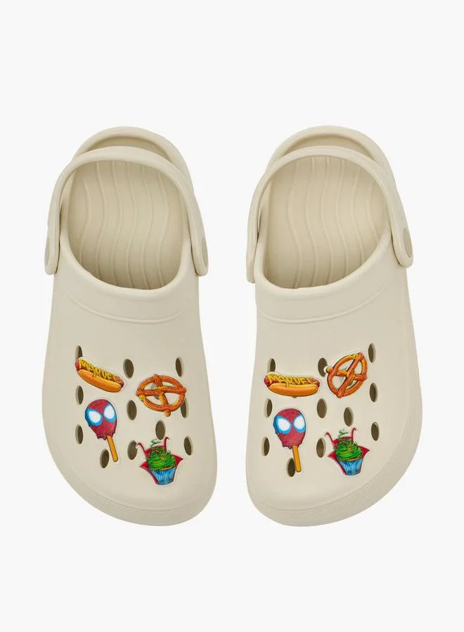 Marvel BEIGE Boys Avengers Detail School Clogs With Backstrap for Men | Best Price UAE