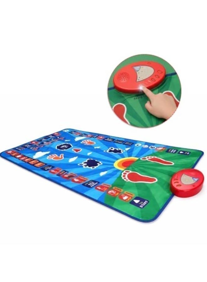 Interactive Electronic Prayer Learning Mat for Kids – 7 Language Audio Support (English, Arabic, Urdu, French, Turkish, Malay, Indonesian) – Islamic Salah & Dua Teaching Mat with Touch Buttons – Educational Namaz Trainer (Generic) - Image 4