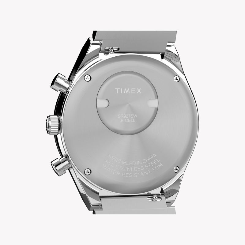 TIMEX Q Timex Chronograph 40mm Stainless Steel Watch | TW2Y36200 - Image 4
