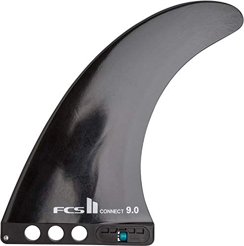 FCS II Connect GF Longboard Fin – Beginner-Friendly Glass Flex Longboard Fin for Smooth Turns, Speed & Easy Control (Multiple Sizes) (Glass Flex, 9") - Image 5