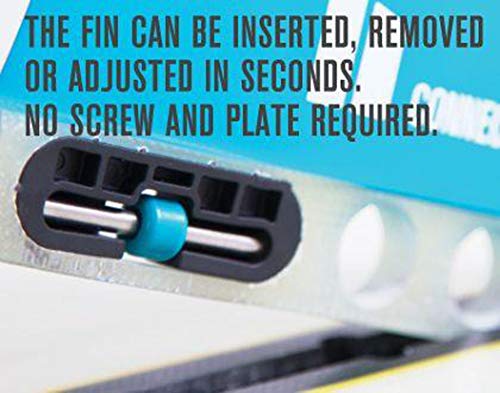 FCS II Connect GF Longboard Fin – Beginner-Friendly Glass Flex Longboard Fin for Smooth Turns, Speed & Easy Control (Multiple Sizes) (Glass Flex, 9") - Image 3