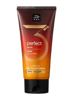 Mise En Scène Mise En Scene 3 Min Korean Hair Mask, Perfect Serum Super Rich 3 Min Salon Pack - Hair Treatment for Damage Repair, Strengthening and Hydrating, Korean Hair Care, 10.14 Fl Oz.  - Image 1