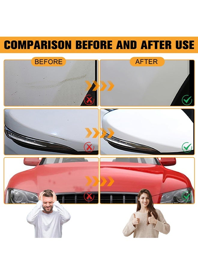 Homonth Car Scratches Remover, Car Body Compound, Scratch Remover For Vehicles, Scratch Removal Kit, Car Scratch Repair Paste, Polishing Paste For Repairing Small Paint Scratches, Marks, Water Spots, Swirls, Blemishes, 80g - Image 4