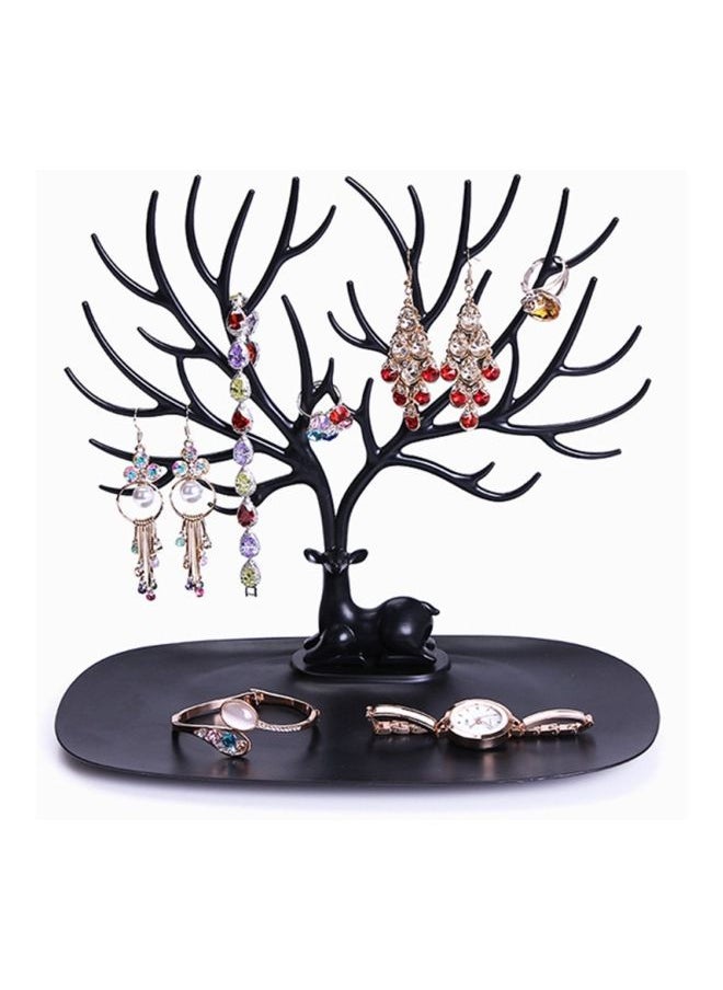 Generic Tree Jewelry Earrings Necklace Ring Holder Multicolor 27*22*4centimeter  - Image 2